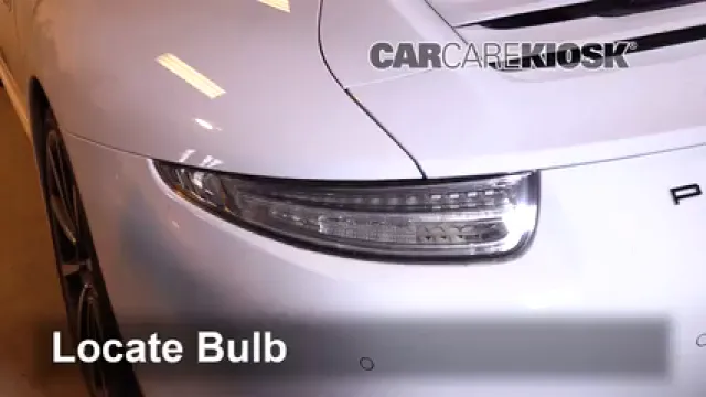 2013 Porsche 911 Carrera S 3.8L 6 Cyl. Coupe Luces Luz de freno (reemplazar foco)